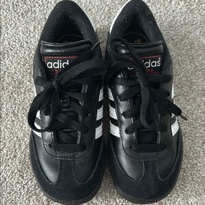 Adidas Kids Black Samba Shoes (like new)